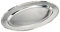 Buckingham Stainless Steel Heavy Gauge Oval Tray Plate/Meat Platter/Serving Dish 30cm, Silver, 30 x 13 x 2 cm