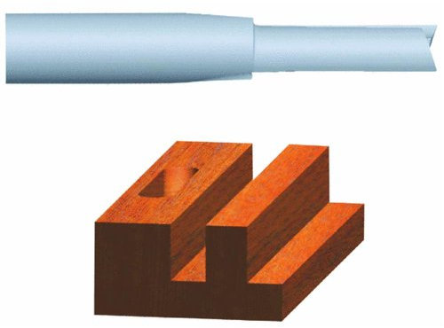 Vermont American 23109 3/4-by-1-Inch 1/4-Inch Shank Carbide Router Bit