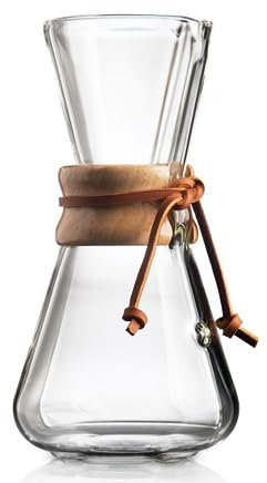 Chemex Kaffeemaschine – mundgeblasen – 3 Tassen