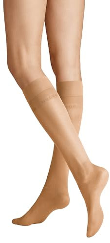 Hudson Damen Kniestrümpfe Glamour 20 transparenter Glanz 20 DEN Skin 0014 39-42