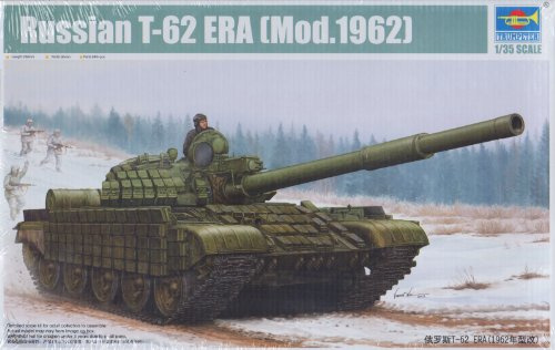 Trumpeter 01555 Modellbausatz Russian T-62 ERA (Mod.1962)