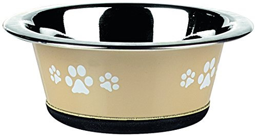 CLASSIC Pet Products Posh Paws Cat Dish, 240 ml, Natural
