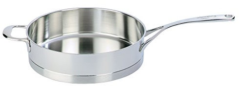 Demeyere Atlantis Sauteuse ohne Deckel 24 cm Durchm, 2,5 Liter V, 5,8cm h.