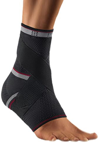 bort 054100 medium rechts schwarz select TaloStabil Plus Aktiv-Sprunggelnkbandage mit Stabilo-Band, rechts medium, schwarz