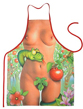 Tini - Shirts Sexy Grillschürze ! Top Scherzartikel zum Geburtstag, für Partys, Karneval,…: Eva !! GRATIS Urkunde dabei !!