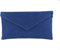 Loni Neat Umschlag Faux Wildleder Clutch Bag/Schultertasche in Hell Königsblau