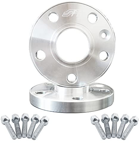 Simoni Racing DR100/B15 Distanziali Ruote 18 mm per Cerchi Originali con Bulloneria