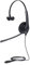 Jabra Biz 1500 Quick Disconnect On-Ear Mono Headset - Corded Headphone with Noise-Cancelling Microphone and Volume Spike Protection for Deskphones, Black