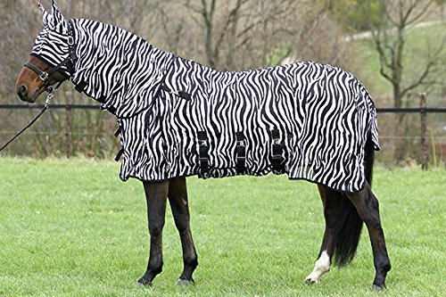 Fliegendecke Zebra Halsteil abnehmbar (115cm)