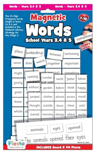 Fiesta Crafts Magnetic Words - School Years 3 & 4 | Learning Resource for School Years 3 & 4