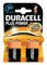 DURACELL - 5000394019287 - BATTERY, ALKALINE, PLUS, 9V, PK2