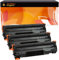 CARTRIDGES KINGDOM 3-er Pack Toner kompatibel zu HP CE285A 85A für HP Laserjet Pro P1100 P1102 P1102w M1210 M1212 M1212nf M1217nfw M1130 M1132 M1136 Canon i-SENSYS LBP6000 LBP6000B LBP6020 MF3010