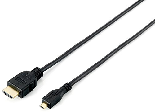 EQEquip High Speed HDMI auf microHDMI Adapterkabel 1m