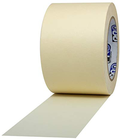 ProTapes Pro 795 Crepe Paper General Purpose Masking Tape, 60 yds Length x 3 Width, Tan (Pack of 1)