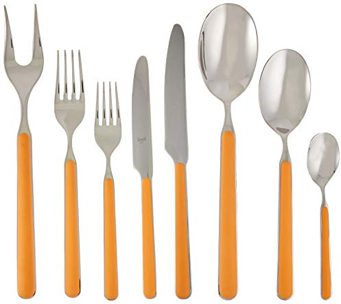 MEPRA Spa 10O622074 Ménagère de 74 Pièces Millenium Orange