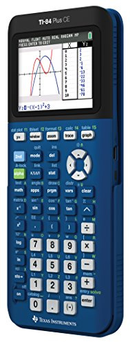 Texas Instruments TI- 84 Plus CE Denim Graphing Calculator by Texas Instruments