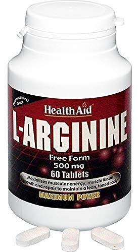 HealthAid L-Arginine 500mg - 60 Tablets