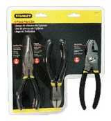 Zange 3er-Set Chrom/NIC Stahl