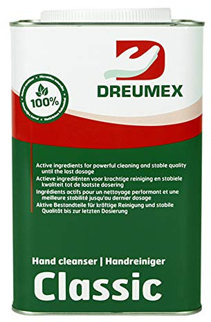 DREUMEX 10942001012 Classic Handreinigungsgel, 4.5Liter, Transparent , 1 Stück