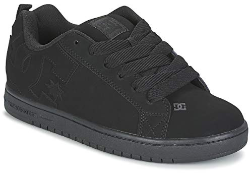 DC Court Graffik Black/Black/Black Men's Skate Shoes