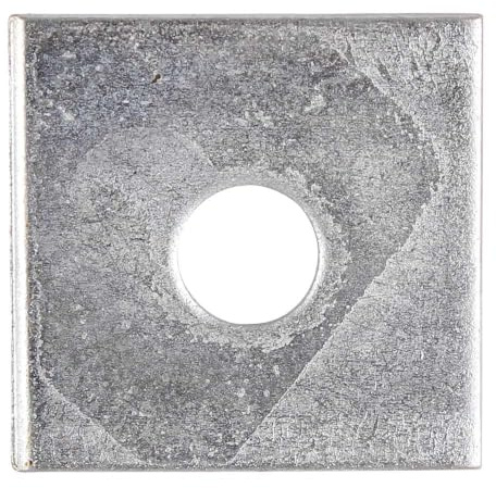 TIMCO Square Plate Washers Silver - M10 x 50 x 50 x 3