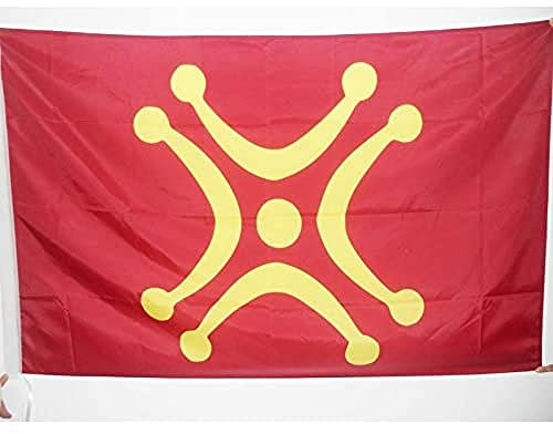 AZ FLAG Bandera de CANTABRIA INDEPENDENTISTA 90x60cm para Palo - Bandera REGIONALISMO CÁNTABRO - CANTABRISMO 60 x 90 cm