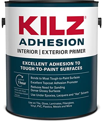 KILZ Adhesion Primer, Interior/Exterior, 1 Gallon