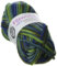 Gründl Wolle Filzwolle Color zum Stricken und Filzen - Wolle zum Stricken aus 100% Schurwolle - 1 x 50 g - grün-Marine Multicolor