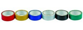 PCV TAPE SET 6PCS 19MMx0.13MMx3M