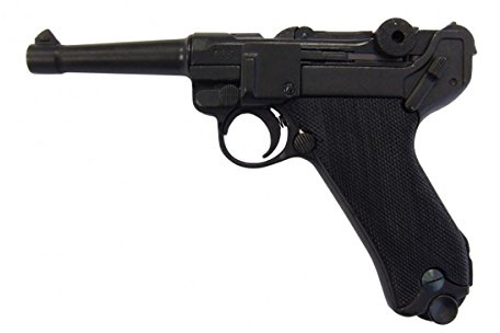 Denix Luger-Pistole PO8 Parabellum Deko Nachbau