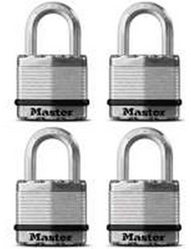 NIB 6/PACK MASTER LOCK MAGNUM M1XQ 1-3/4IN PADLOCK BALL BEARING AUTH DEALER