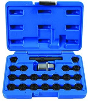 Laser 6539 Locking Wheel Nut Key Set 22pc - for BMW