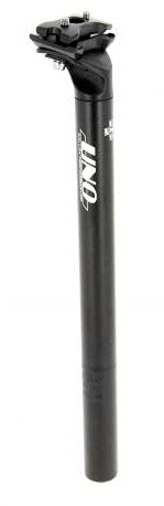 UNO Sattelstütze für Erwachsene, Unisex, Schwarz, 350 mm