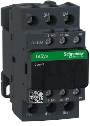 Schneider Electric - TeSys LC1D - contacteur - 3P - AC-3 440V - 32A - bobine 24Vca - LC1D32B7