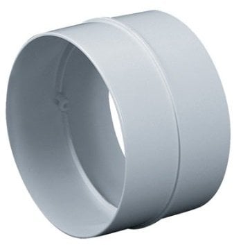 MKK Ø 125 mm Pièce de raccordement Raccord Tuyau de Ventilation Conduit Rond Tuyau Système de Ventilation Canal