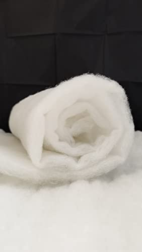 3 Metres of Fire Retardant Premium Polyester Wadding 6oz - 150cm Wide Quilting & Upholstery Padding