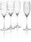 MIKASA Cheers Champagne Flutes, Set of 4, Multi/None, (SW910-407)