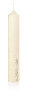Kommunionkerzen Kerze 50 x 300 mm Elfenbein/Creme, Unparfümiert