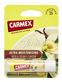 Carmex Vanilla Ultra Moisturising Lip Balm (SPF 15, 4,25g)