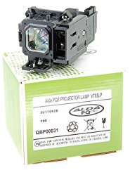 Alda PQ-Premium, Beamerlampe/Ersatzlampe kompatibel mit VT85LP, 50029924, VT85LP+ für NEC VT480,VT490, VT491, VT580, VT590, VT595, VT695, VT495 und für Canon LV-7250 Projektoren, Lampe mit Gehäuse