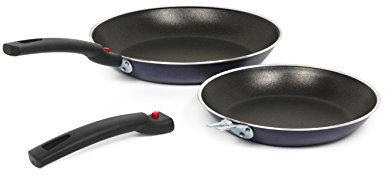 Beaver Brand Camping Pan Set Twin 26/20, dunkelblau