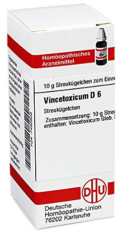 VINCETOXICUM D 6 Globuli 10 g