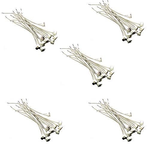 50x Offgridtec® G4 Lampenfassung Fassung Sockel - Mit isol. Kabelzuleitung - Lampensockel für G4 LED HALOGEN ESL Lichtfarbe, Wattleistung: n.v.