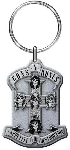 Official Merch. Schl?sselanh?nger - G'n'R - Appetite for Destruction