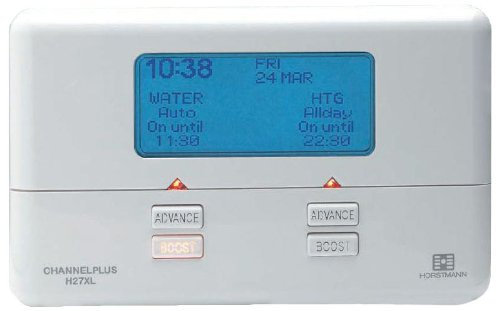 Horstmann NU0573027000 White ChannelPlus H27XL Two Channel 7-Day