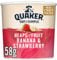Quaker Oat So Simple Heaps of Fruit Banana and Strawberry Flavour Porridge Pot 58 g (Pack of 8)