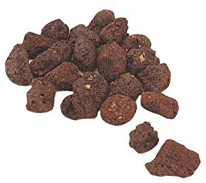 LAPILLO cdf00715 Pierre de Lave Barbecue boîte, 2 kg, Rouge