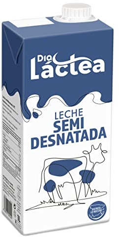 DIA LACTEA leche semidesnatada envase, Líquido 1 lt Botella