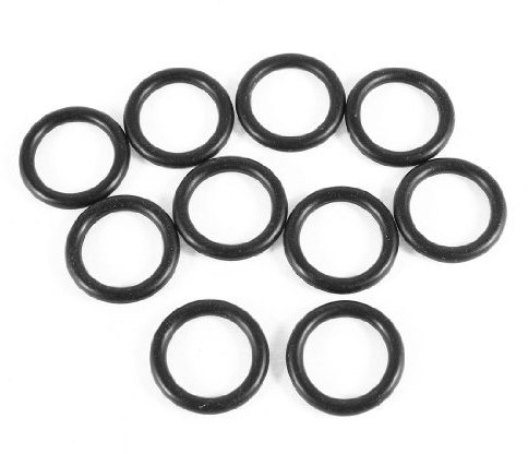 sourcing map 10 Stück 27x20x3.5mm NBR Klimaanlage O-Ring Schwarz