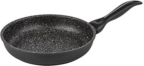 Barazzoni Granitica Plus Padella a 5 Strati, Alluminio, Nero, 32 cm